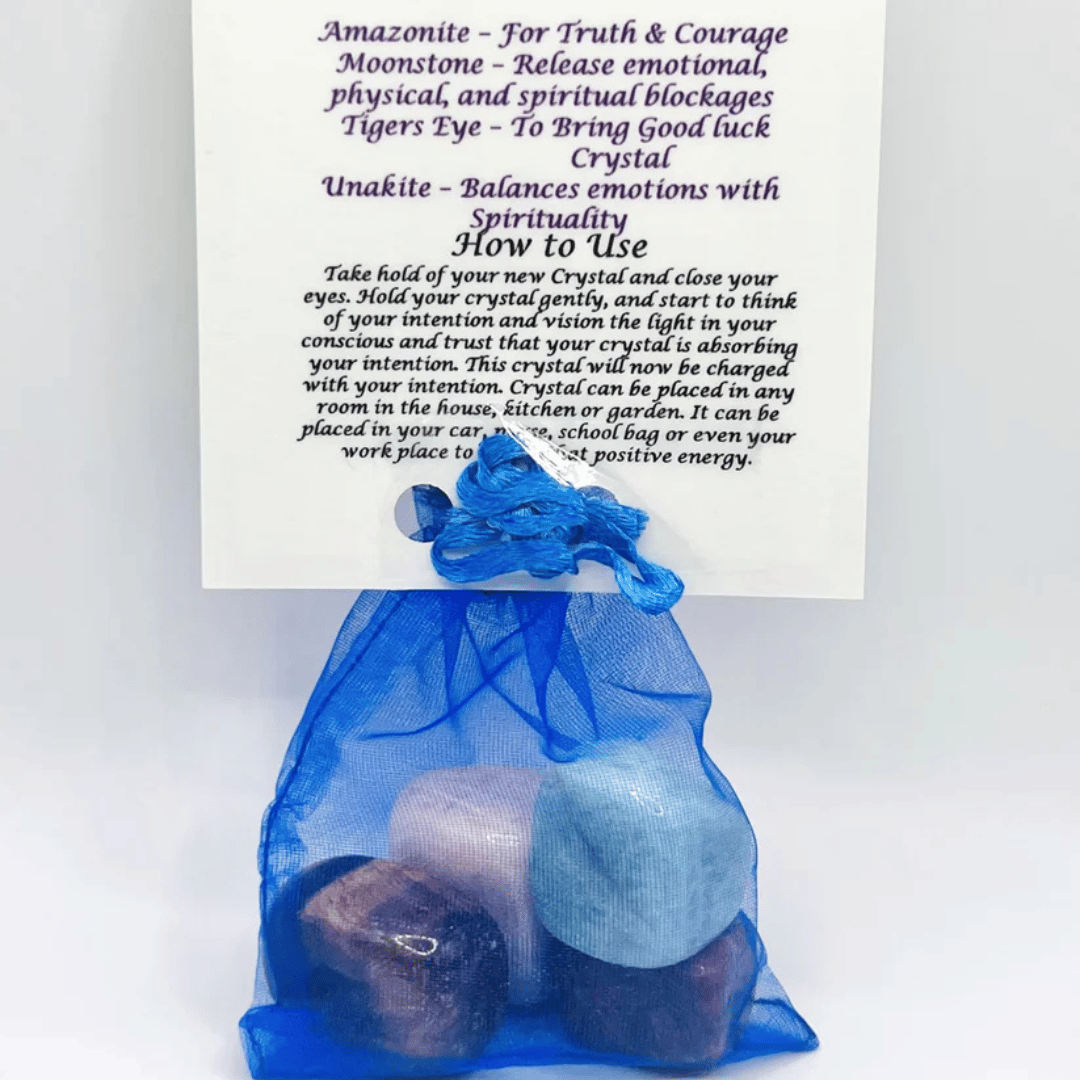 Blessing Healing Crystal Bag