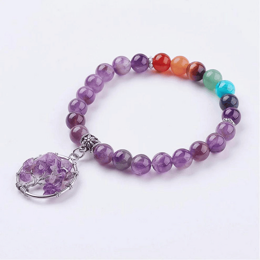 ChakraCircleTreeofLifeChipGemstoneBracelet_1