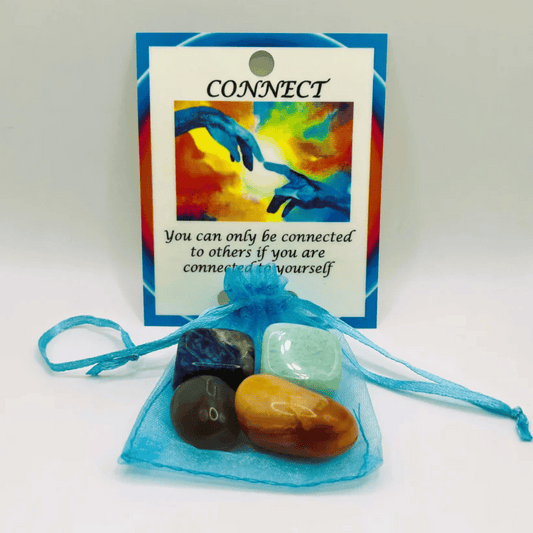 Connect Healing Crystal Bag