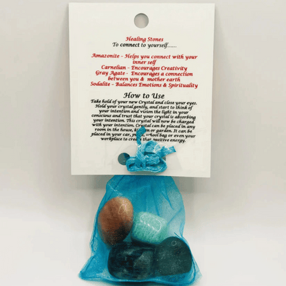 Connect Healing Crystal Bag