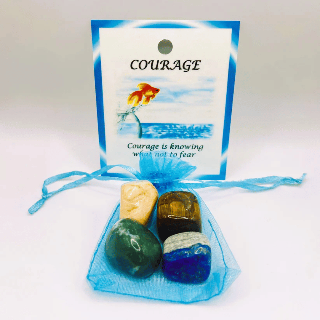 Courage Healing Crystal Bag