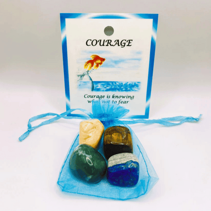 Courage Healing Crystal Bag