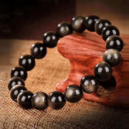 GoldenObsidianGemstoneBracelet_2