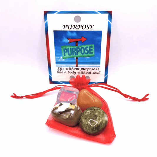 Purpose Healing Crystal Bag