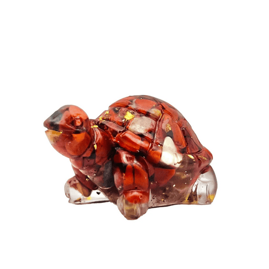 Red Jasper Crystal Turtle