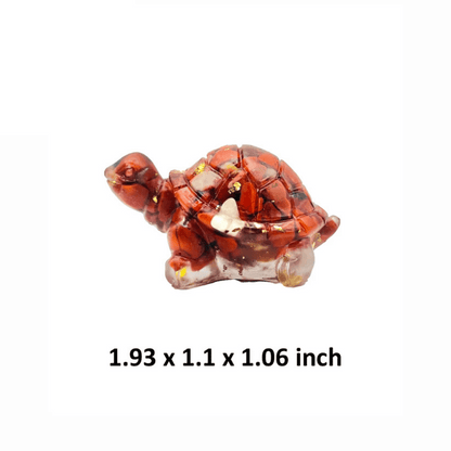 Red Jasper Crystal Turtle