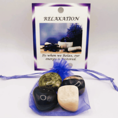 Relaxation Healing Crystal Bag